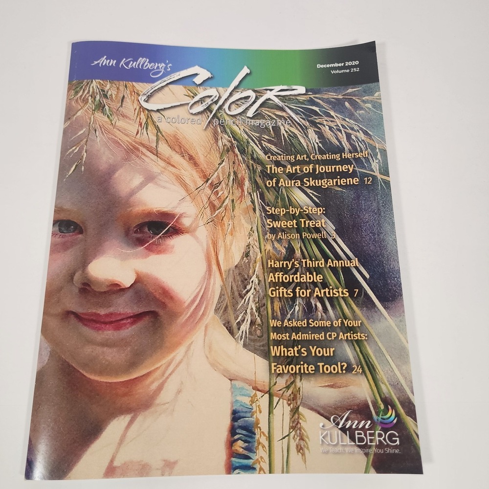 Color Magazine December 2020 By Ann Kullberg Colored Pencil Art